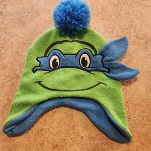 Nickelodeon Ninja Turtle Stocking Cap Size 2T-5T  Vintage